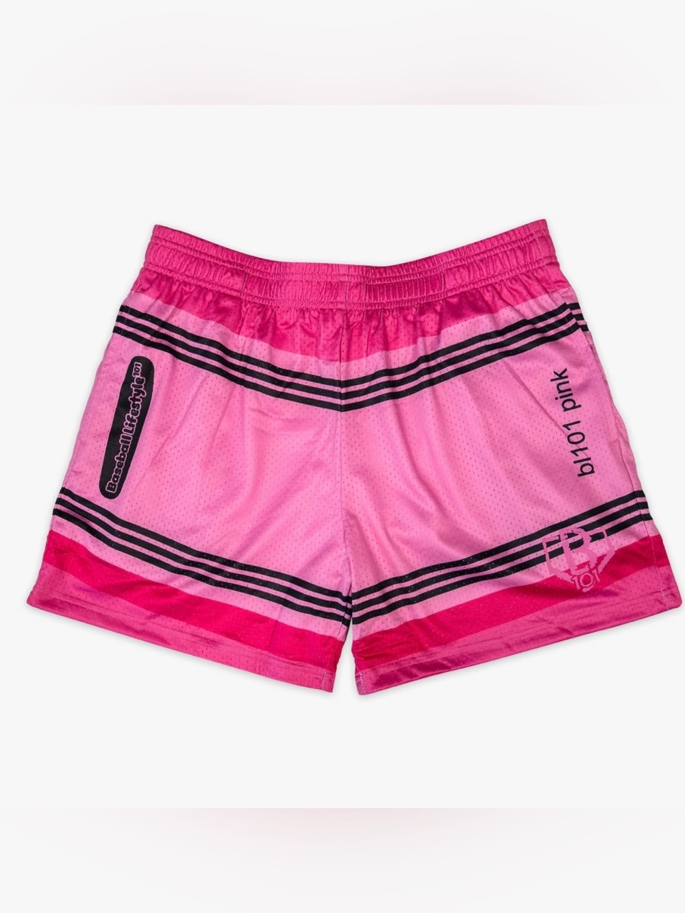 Baseball Lifestyle 101 Pink Crayon Shorts